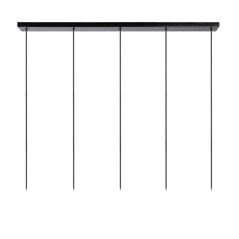 Lucide ORLANDO - Závesné svietidlo - 5xE27 - Smoke Grey